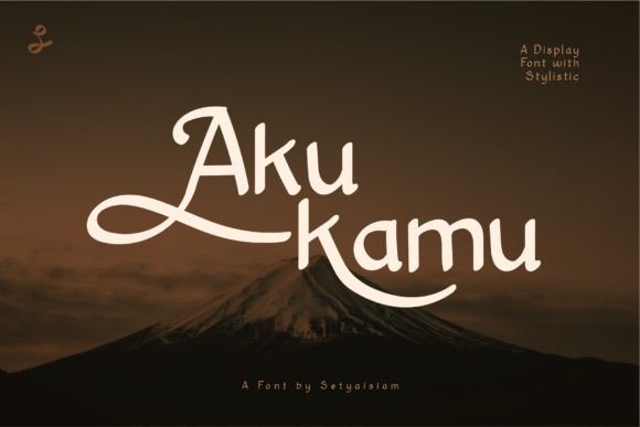 Akukamu: A Playful Font for Bold Campaigns