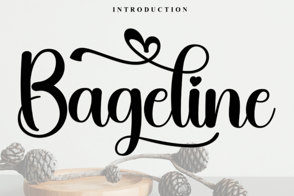 Bageline: A Graceful Handwritten Typeface for Editors