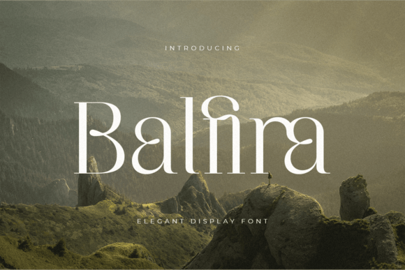 Balfira: The Serif Font for Scroll-Stopping Design