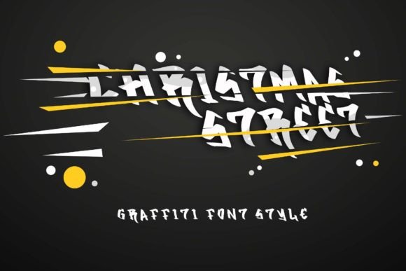 Christmas Street Font for Festive Campaigns