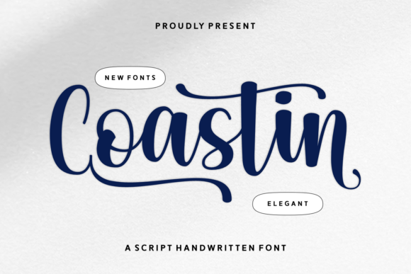 Coastin: A Script Font for Polished Branding