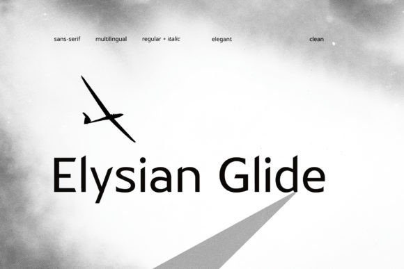 Elysian Glide: A Polished Typeface for Branding