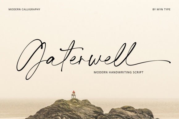 Gaterwell Font Review: Elegant Handwritten Typography