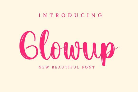 Glowup Font: A Web Designer’s Review