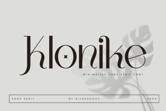 Klonike: A Refined Sans Serif Typeface for Modern Editorial Design
