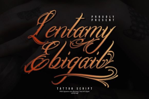 Lentamy Ebigail: A Graceful Script Font for Editorial Design