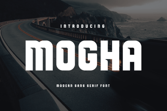 Mogha Font: Minimalist Sans Serif for Makers