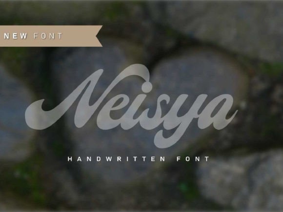 Neisya: A Handwritten Font for Editorial Design