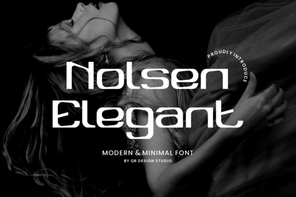 Nolsen Elegant: A Modern Sans Serif Font for Crafters
