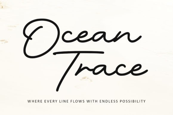 Ocean Trace Font for Professional Branding