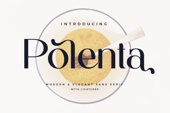 Polenta Font: A Minimalist Typeface for Modern Brands