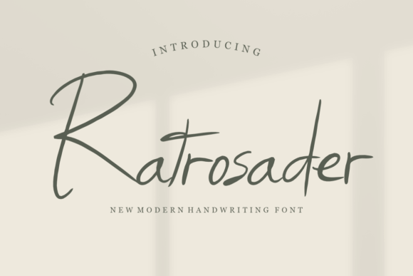Ratrosader Font for Handmade Makers