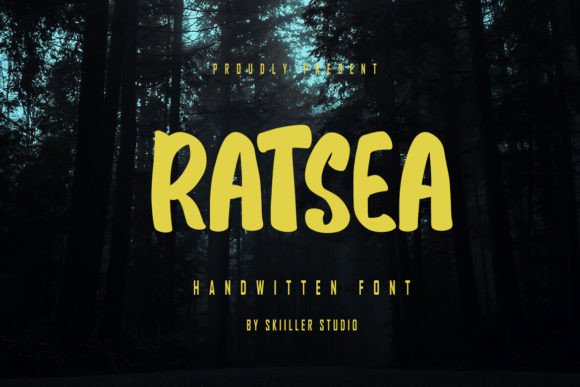 Ratsea: A Handwritten Font for Brand Identity