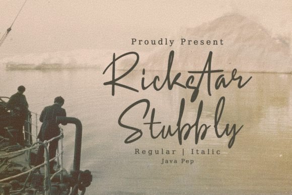 Rickstar Stubbly Typeface Review