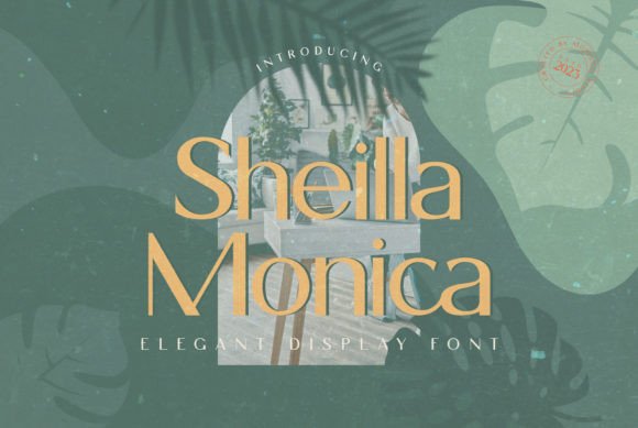 Sheilla Monica: A Serif Typeface for Modern Web Design